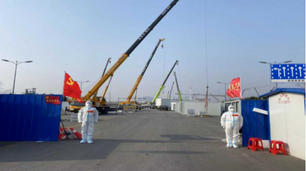 防疫接力，勇戰疫情——鞍勤、溫泉集團全力保障健康驛站項目建設