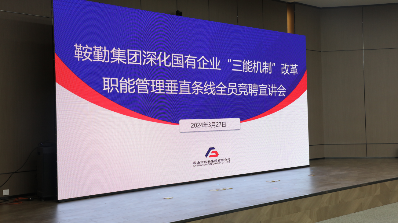 擔國企改革之任，行三能機制之責，走鞍勤振興之路